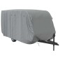 vidaXL Schutzhülle für Wohnwagen Grau 670x250x220 cm Vliesstoff vidaXL Schutzhülle für Wohnwagen Grau 670x250x220 cm Vliesstoff