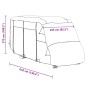 vidaXL Schutzhülle für Wohnmobil Grau 610x235x275 cm Vliesstoff vidaXL Schutzhülle für Wohnmobil Grau 610x235x275 cm Vliesstoff