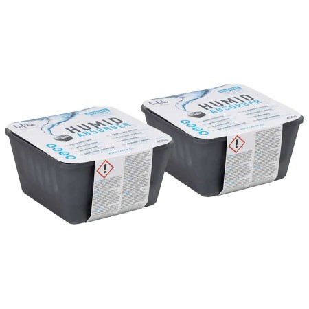 vidaXL Raumentfeuchter mit Nachfüllbeuteln 2 Stk. 450 g