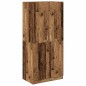 vidaXL Kleiderschrank Altholz-Optik 90x52x200 cm Holzwerkstoff vidaXL Kleiderschrank Altholz-Optik 90x52x200 cm Holzwerkstoff