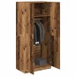 vidaXL Kleiderschrank Altholz-Optik 90x52x200 cm Holzwerkstoff vidaXL Kleiderschrank Altholz-Optik 90x52x200 cm Holzwerkstoff