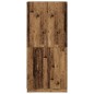 vidaXL Kleiderschrank Altholz-Optik 90x52x200 cm Holzwerkstoff vidaXL Kleiderschrank Altholz-Optik 90x52x200 cm Holzwerkstoff