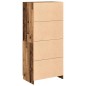 vidaXL Kleiderschrank Altholz-Optik 90x52x200 cm Holzwerkstoff vidaXL Kleiderschrank Altholz-Optik 90x52x200 cm Holzwerkstoff