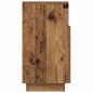 vidaXL Nachttische 2 Stk. mit 2 Schubladen Altholz-Optik 36x36x68 cm