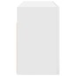 vidaXL Bad-Wandschrank Weiß 80x25x40 cm Holzwerkstoff vidaXL Bad-Wandschrank Weiß 80x25x40 cm Holzwerkstoff