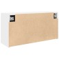 vidaXL Bad-Wandschrank Weiß 80x25x40 cm Holzwerkstoff vidaXL Bad-Wandschrank Weiß 80x25x40 cm Holzwerkstoff