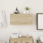 vidaXL Bad-Wandschrank Sonoma-Eiche 80x25x40 cm Holzwerkstoff vidaXL Bad-Wandschrank Sonoma-Eiche 80x25x40 cm Holzwerkstoff