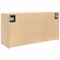 vidaXL Bad-Wandschrank Sonoma-Eiche 80x25x40 cm Holzwerkstoff vidaXL Bad-Wandschrank Sonoma-Eiche 80x25x40 cm Holzwerkstoff