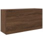 vidaXL Bad-Wandschrank Braun Eichen-Optik 80x25x40 cm Holzwerkstoff vidaXL Bad-Wandschrank Braun Eichen-Optik 80x25x40 cm Holzwerkstoff