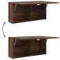 vidaXL Bad-Wandschrank Braun Eichen-Optik 80x25x40 cm Holzwerkstoff vidaXL Bad-Wandschrank Braun Eichen-Optik 80x25x40 cm Holzwerkstoff