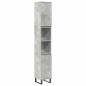 vidaXL 3-tlg. Badmöbel-Set Betongrau Holzwerkstoff vidaXL 3-tlg. Badmöbel-Set Betongrau Holzwerkstoff