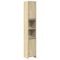 vidaXL 3-tlg. Badmöbel-Set Sonoma-Eiche Holzwerkstoff vidaXL 3-tlg. Badmöbel-Set Sonoma-Eiche Holzwerkstoff