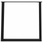 vidaXL Esstischbeine U-Form 2 Stk. Schwarz 80x(72-73) cm Stahl vidaXL Esstischbeine U-Form 2 Stk. Schwarz 80x(72-73) cm Stahl