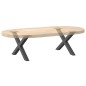vidaXL Couchtischbeine X-Form 2 Stk. Anthrazit 50x(30-31) cm Stahl vidaXL Couchtischbeine X-Form 2 Stk. Anthrazit 50x(30-31) cm Stahl
