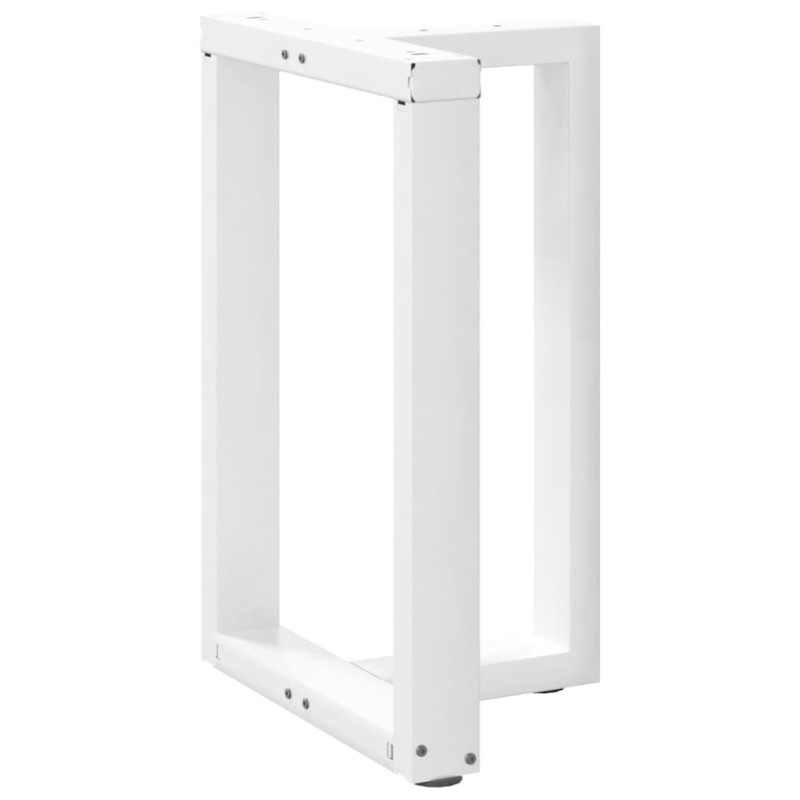 vidaXL Esstischbeine T-Form 2 Stk. Weiß 50x35x(72-73) cm Stahl vidaXL Esstischbeine T-Form 2 Stk. Weiß 50x35x(72-73) cm Stahl