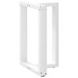 vidaXL Esstischbeine T-Form 2 Stk. Weiß 50x35x(72-73) cm Stahl vidaXL Esstischbeine T-Form 2 Stk. Weiß 50x35x(72-73) cm Stahl