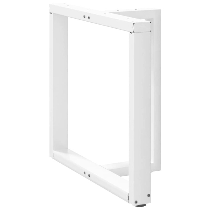 vidaXL Esstischbeine T-Form 2 Stk. Weiß 80x35x(72-73) cm Stahl vidaXL Esstischbeine T-Form 2 Stk. Weiß 80x35x(72-73) cm Stahl