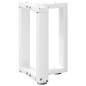 vidaXL Couchtischbeine T-Form 2 Stk. Weiß 28x25x(42-43) cm Stahl vidaXL Couchtischbeine T-Form 2 Stk. Weiß 28x25x(42-43) cm Stahl