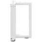 vidaXL Couchtischbeine T-Form 2 Stk. Weiß 28x25x(42-43) cm Stahl vidaXL Couchtischbeine T-Form 2 Stk. Weiß 28x25x(42-43) cm Stahl
