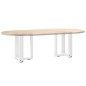 vidaXL Couchtischbeine T-Form 2 Stk. Weiß 28x25x(42-43) cm Stahl vidaXL Couchtischbeine T-Form 2 Stk. Weiß 28x25x(42-43) cm Stahl