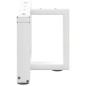 vidaXL Couchtischbeine T-Form 2 Stk. Weiß 50x25x(30-31) cm Stahl vidaXL Couchtischbeine T-Form 2 Stk. Weiß 50x25x(30-31) cm Stahl