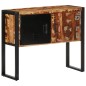 vidaXL Konsolentisch Mehrfarbig 90x35x75 cm Altholz Massiv vidaXL Konsolentisch Mehrfarbig 90x35x75 cm Altholz Massiv