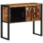 vidaXL Konsolentisch Mehrfarbig 90x35x75 cm Altholz Massiv vidaXL Konsolentisch Mehrfarbig 90x35x75 cm Altholz Massiv