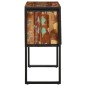 vidaXL Konsolentisch Mehrfarbig 90x35x75 cm Altholz Massiv vidaXL Konsolentisch Mehrfarbig 90x35x75 cm Altholz Massiv
