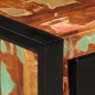 vidaXL Konsolentisch Mehrfarbig 90x35x75 cm Altholz Massiv vidaXL Konsolentisch Mehrfarbig 90x35x75 cm Altholz Massiv