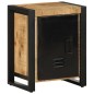 vidaXL Nachttische 2 Stk. Raues Mangoholz vidaXL Nachttische 2 Stk. Raues Mangoholz