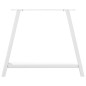vidaXL Couchtischbeine A-Form 2 Stk. Weiß 100x(72-73) cm Stahl vidaXL Couchtischbeine A-Form 2 Stk. Weiß 100x(72-73) cm Stahl