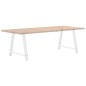 vidaXL Couchtischbeine A-Form 2 Stk. Weiß 100x(72-73) cm Stahl vidaXL Couchtischbeine A-Form 2 Stk. Weiß 100x(72-73) cm Stahl