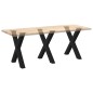 vidaXL Esstischbeine X-Form 3 Stk. Schwarz 70x(72-73) cm Stahl vidaXL Esstischbeine X-Form 3 Stk. Schwarz 70x(72-73) cm Stahl