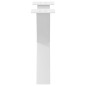 vidaXL Couchtischbeine X-Form 2 Stk. Weiß 50x(42-43) cm Stahl