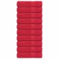 vidaXL Handtücher 10 Stk. Rot 50x100 cm 360 g/m² 100% Baumwolle vidaXL Handtücher 10 Stk. Rot 50x100 cm 360 g/m² 100% Baumwolle