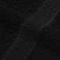 vidaXL Handtücher 4 Stk. Schwarz 100x200 cm 360 g/m² 100% Baumwolle