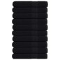 vidaXL Saunatücher 10 Stk. Schwarz 80x200 cm 360 g/m² 100% Baumwolle vidaXL Saunatücher 10 Stk. Schwarz 80x200 cm 360 g/m² 100% Baumwolle