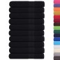 vidaXL Saunatücher 10 Stk. Schwarz 80x200 cm 360 g/m² 100% Baumwolle vidaXL Saunatücher 10 Stk. Schwarz 80x200 cm 360 g/m² 100% Baumwolle