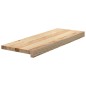 vidaXL Treppenstufen 2 Stk. Unbehandelt 70x30x2 cm Massivholz Eiche vidaXL Treppenstufen 2 Stk. Unbehandelt 70x30x2 cm Massivholz Eiche