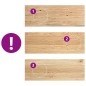 vidaXL Treppenstufen 2 Stk. Unbehandelt 70x30x2 cm Massivholz Eiche vidaXL Treppenstufen 2 Stk. Unbehandelt 70x30x2 cm Massivholz Eiche