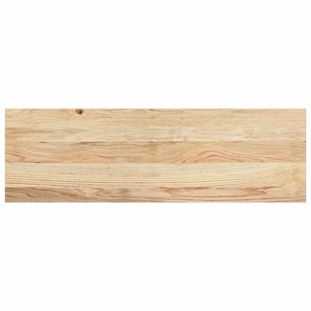 vidaXL Treppenstufen 2 Stk. Unbehandelt 80x25x2 cm Massivholz Eiche