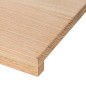vidaXL Treppenstufen 2 Stk. Unbehandelt 80x25x2 cm Massivholz Eiche vidaXL Treppenstufen 2 Stk. Unbehandelt 80x25x2 cm Massivholz Eiche