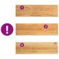 vidaXL Treppenstufen 2 Stk. Hellbraun 90x25x2 cm Massivholz Eiche vidaXL Treppenstufen 2 Stk. Hellbraun 90x25x2 cm Massivholz Eiche