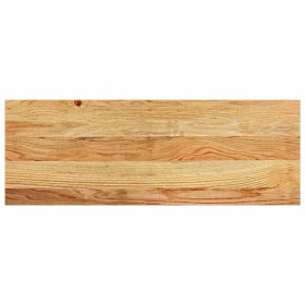 vidaXL Treppenstufen 2 Stk. Hellbraun 70x30x2 cm Massivholz Eiche