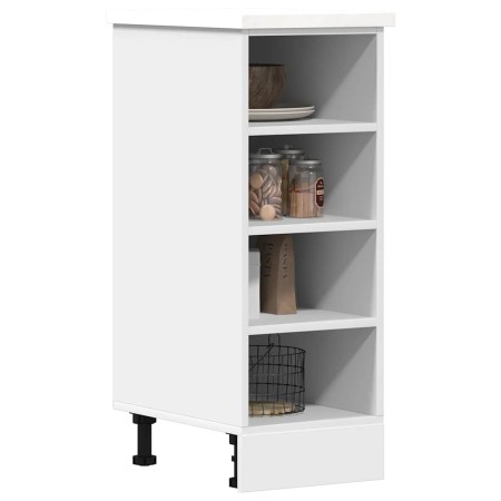 vidaXL Unterschrank Weiß 30x44,5x81,5 cm Holzwerkstoff