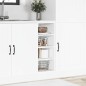 vidaXL Unterschrank Weiß 30x44,5x81,5 cm Holzwerkstoff vidaXL Unterschrank Weiß 30x44,5x81,5 cm Holzwerkstoff