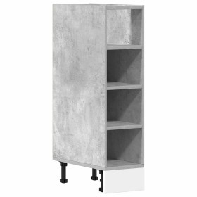 vidaXL Unterschrank Betongrau 20x44,5x81,5 cm Holzwerkstoff