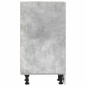 vidaXL Unterschrank Betongrau 20x44,5x81,5 cm Holzwerkstoff vidaXL Unterschrank Betongrau 20x44,5x81,5 cm Holzwerkstoff