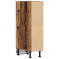 vidaXL Unterschrank Altholz-Optik 20x44,5x81,5 cm Holzwerkstoff vidaXL Unterschrank Altholz-Optik 20x44,5x81,5 cm Holzwerkstoff