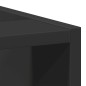vidaXL Unterschrank Schwarz 20x44,5x81,5 cm Holzwerkstoff vidaXL Unterschrank Schwarz 20x44,5x81,5 cm Holzwerkstoff